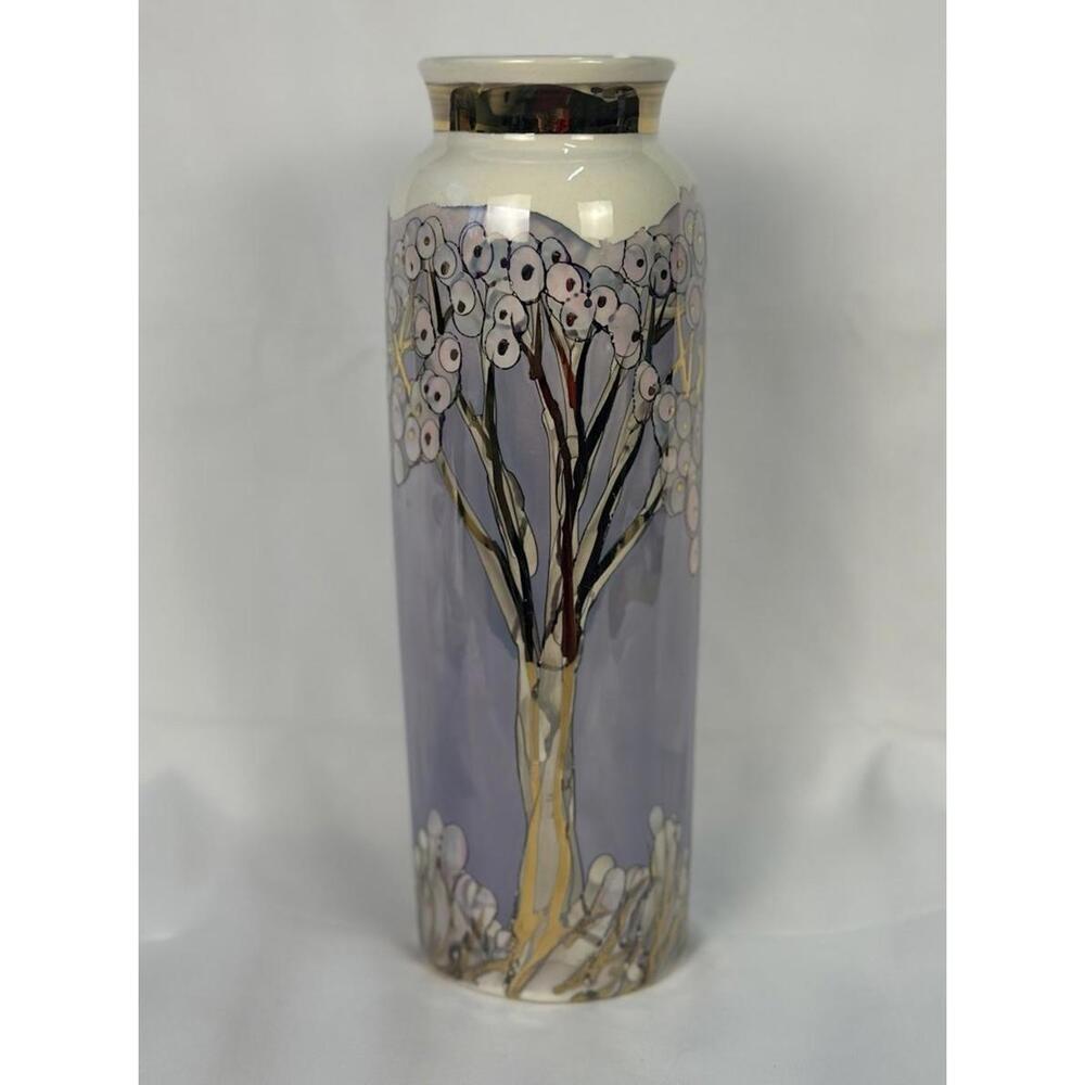 Mile Six 1987 Art Nouveau Vase